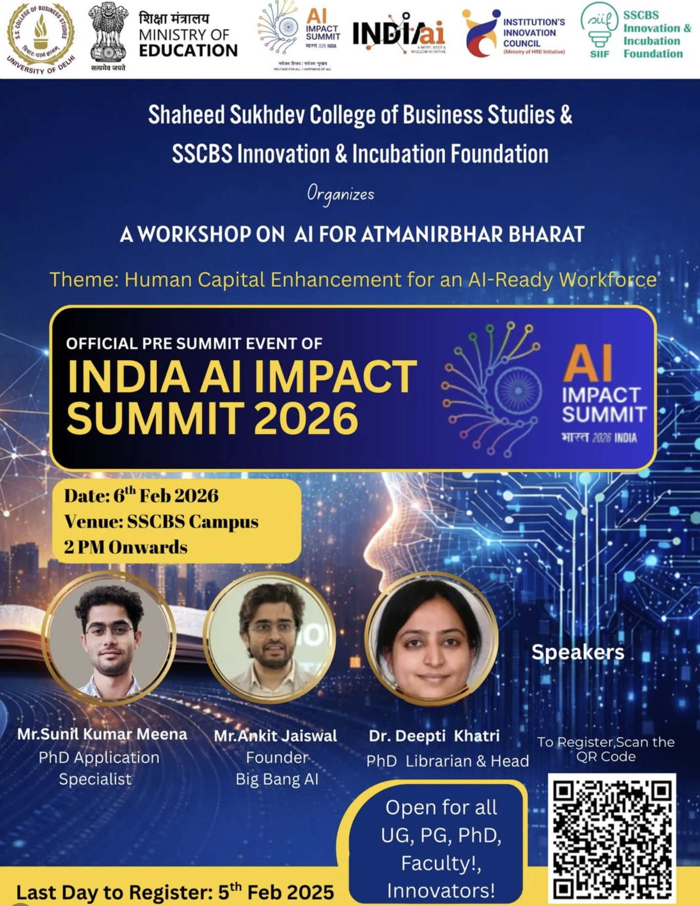 AI for Atmanirbhar Bharat – HEI Pre-Summit Event